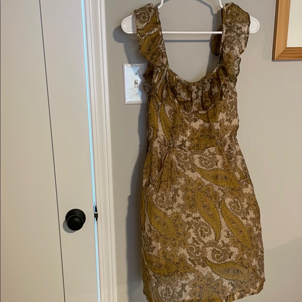 Elegant Paisley Print Dress MINKPINK